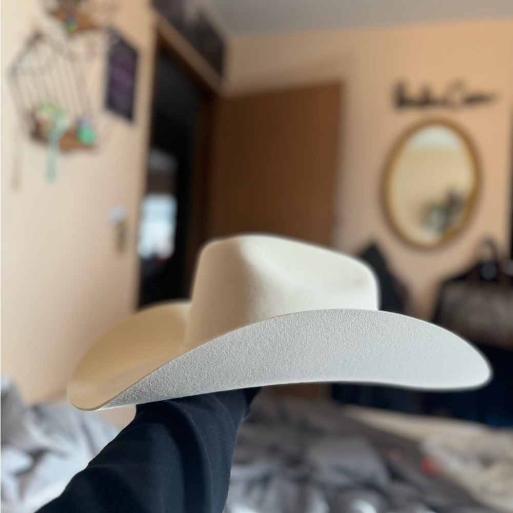 Resistol Bone colored Tucker Hat